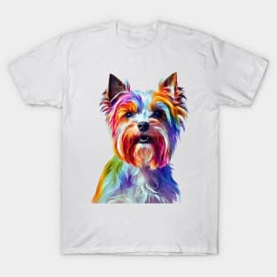 Pop-Art Biewer Terrier Impressionism T-Shirt